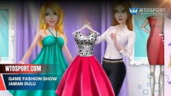 Game Fashion Show Jaman Dulu dengan Mode Retro Kreatif