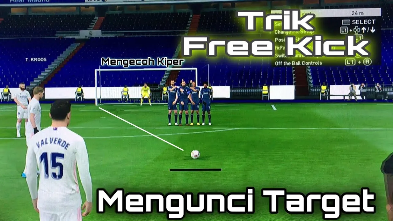 Kode PS3 Bola Tendangan Bebas Akurat dan Mematikan