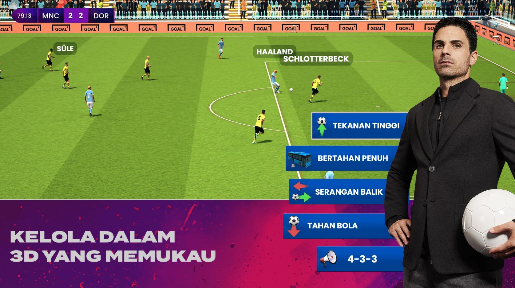 Sepak Bola Liga Indonesia 3D Realistis dengan Grafis Terbaik