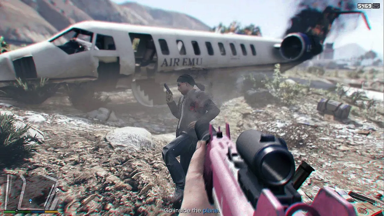 Cheat GTA 5 Pesawat Jet untuk Eksplorasi Cepat Terbang cepat dengan jet, jelajahi langit GTA 5.