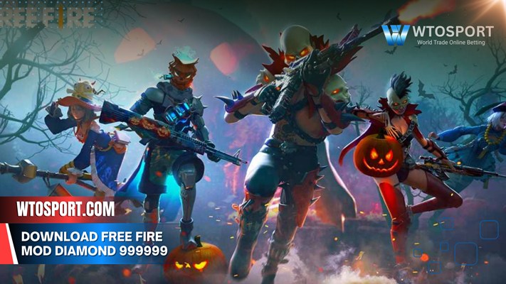 Download Free Fire Mod Diamond 999999 2025 aman update terbaru!
