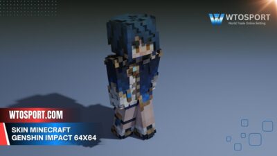 Skin Minecraft Genshin Impact 64x64 download koleksi keren unik!