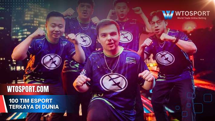 100 Tim Esport Terkaya di Dunia, Daftar Lengkap dengan Kekayaannya