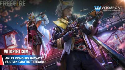 AKUN Genshin Impact Sultan Gratis terbaru login via google facebook