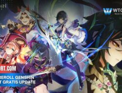 Akun Reroll Genshin Impact gratis update 2025 siap pakai langsung