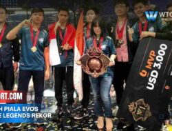 Jumlah Piala EVOS Mobile Legends Rekor Prestasi Terkini
