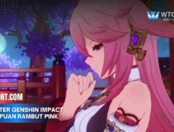 Karakter Genshin Impact Perempuan Rambut Pink Paling Memukau Lho