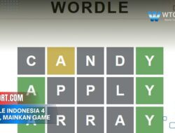 Wordle Indonesia 4 Huruf, Mainkan Game Tebak Kata Populer Kini