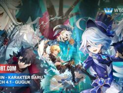 genshin – karakter baru di patch 4.1 – guguk gameplay previewnya