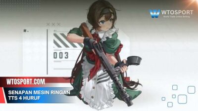 Senapan Mesin Ringan TTS 4 Huruf, Tebak Nama Senjata Populer Ini