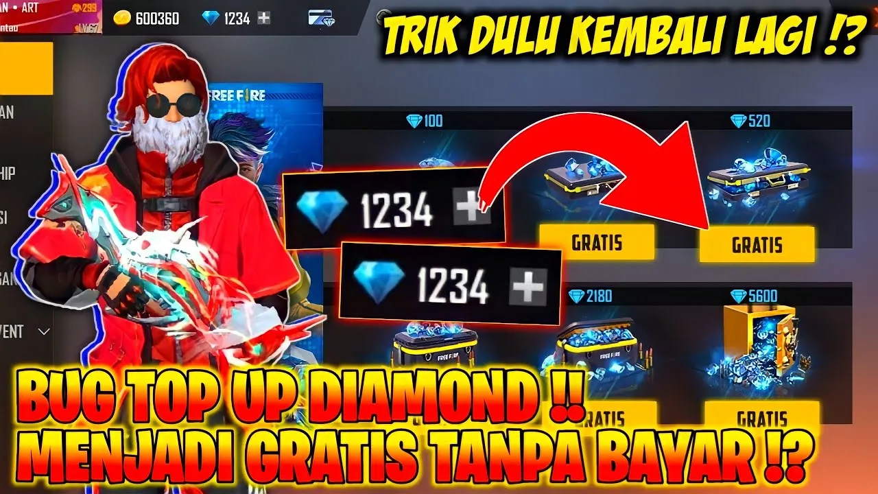 Codashop FF gratis 0 Rp, event top up terbaru hari ini Jangan lewatkan event bonus diamond FF di Codashop hari ini.