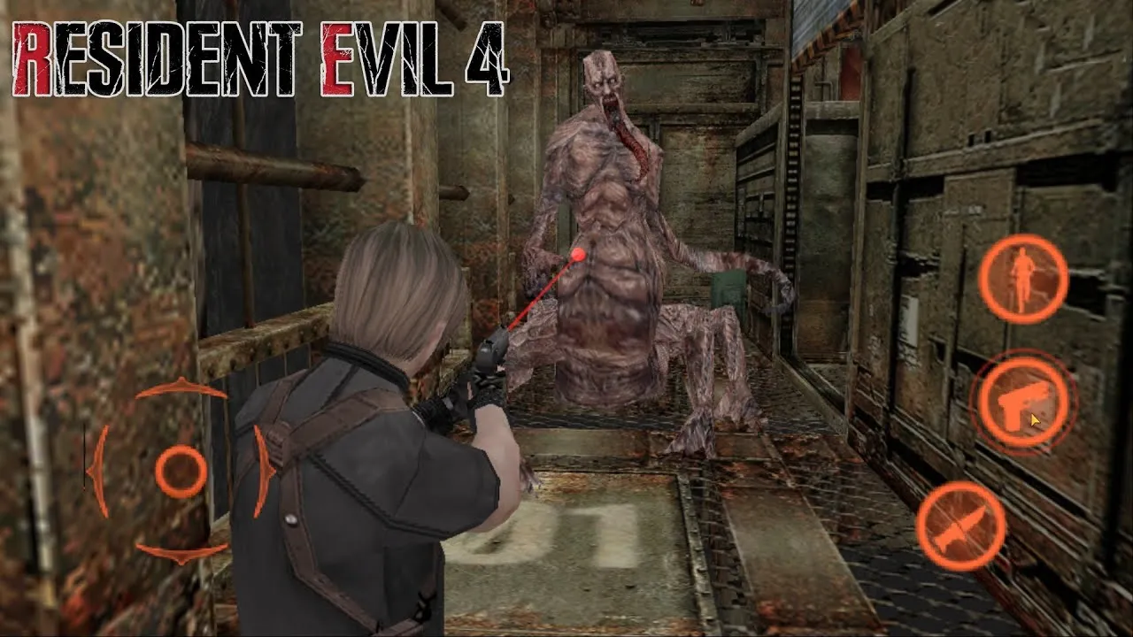 Mainkan kembali RE4 Mobile versi lawas yang lebih stabil.