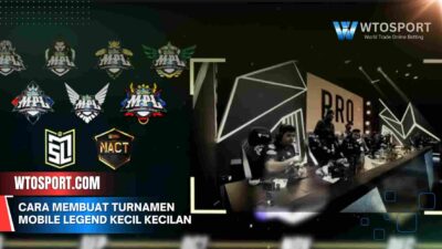 Cara membuat turnamen Mobile Legend kecil kecilan modal HP.