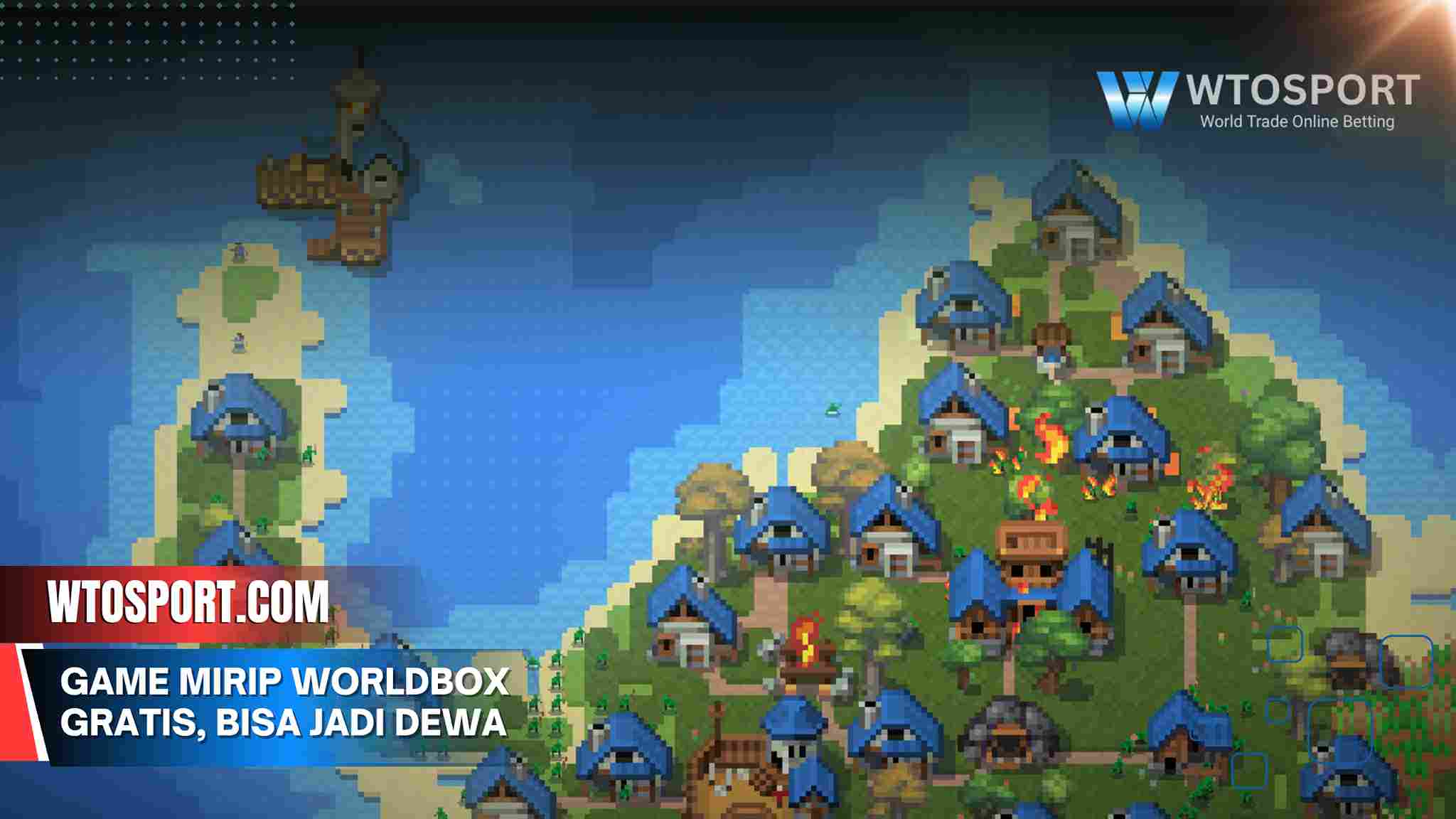Game mirip WorldBox gratis, bisa jadi dewa di Android.