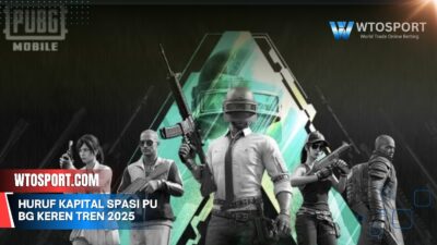 Huruf Kapital Spasi PUBG Keren Tren 2025