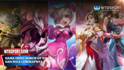 Nama Hero Honor of Kings dan Role Lengkapnya untuk Menang