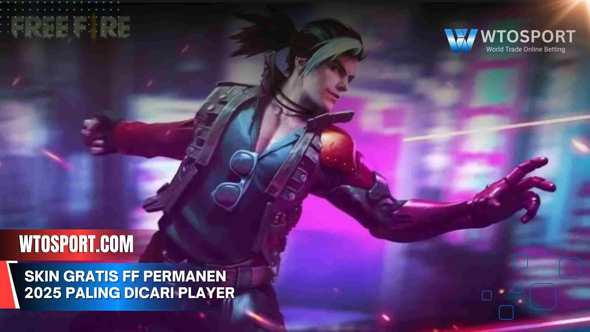 Skin gratis FF permanen 2025 Paling Dicari Player Baru
