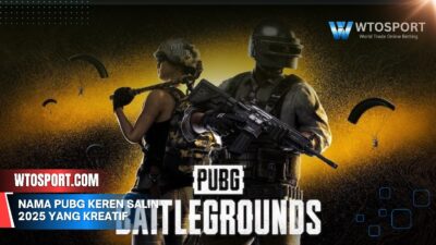 Nama PUBG Keren Salin 2025 yang Kreatif dan Unik
