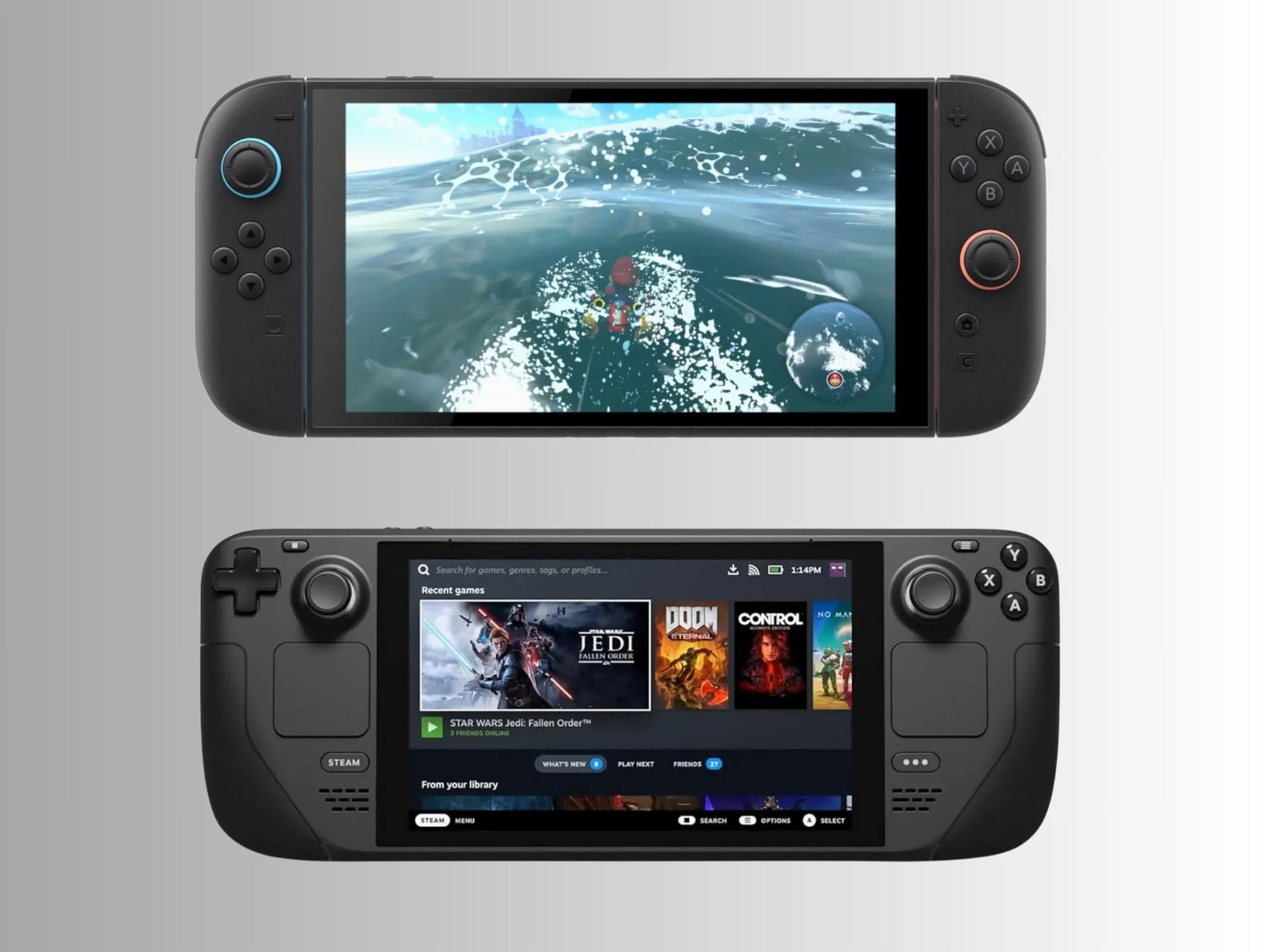 Mana lebih baik? Spesifikasi Nintendo Switch 2 vs Steam Deck