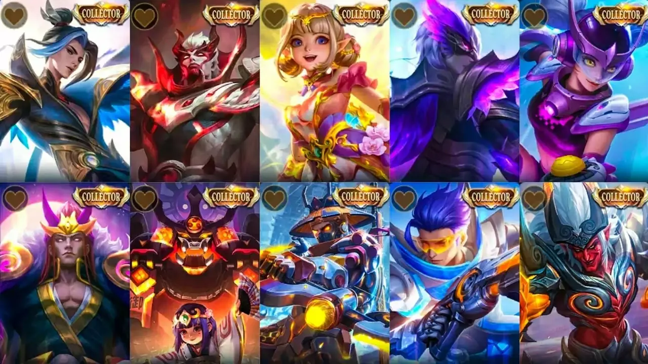 Cek harga skin collector ML 2025, resmi & terupdate!