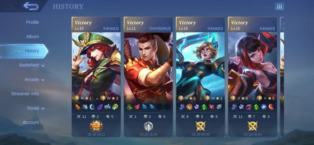 Tips Win Streak Solo Rank Mobile Legends 2025