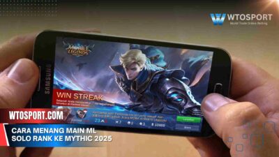 Cara Menang Main Ml Solo Rank Ke Mythic 2025, Anti Kalah!