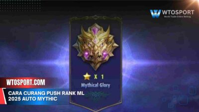 Cara curang push rank ml 2025 Auto Mythic, Anti Banned