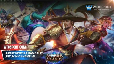 Huruf keren A sampai z untuk nickname ML Aesthetic Terbaru