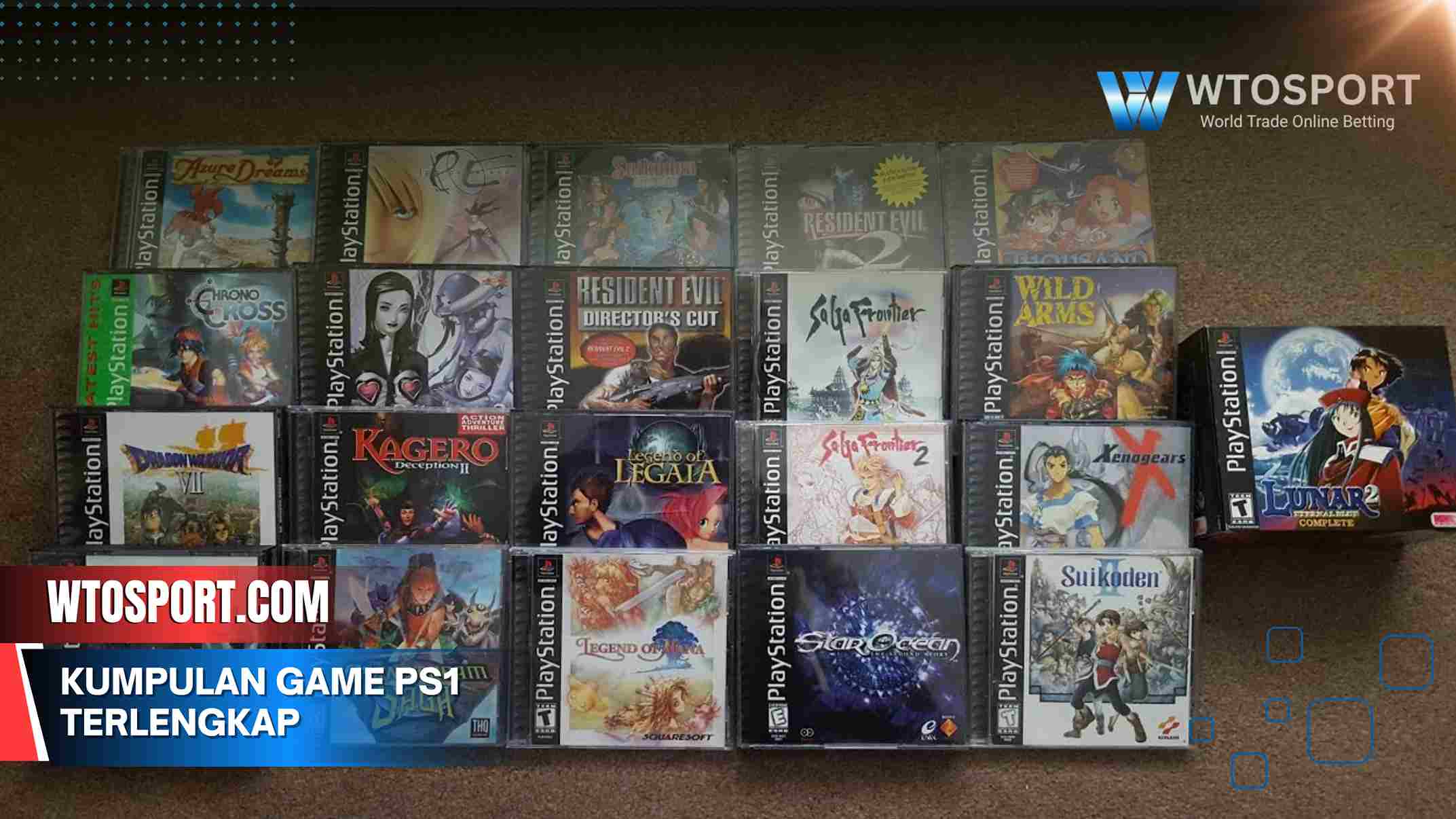 Kumpulan game PS1 terlengkap dan paling legendaris 2025