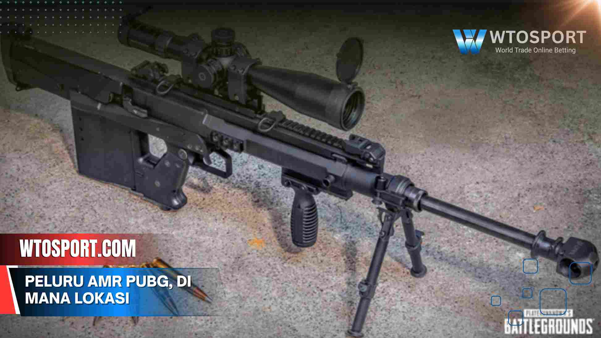 Peluru AMR PUBG, di Mana Lokasi & Cara Mendapatkannya?