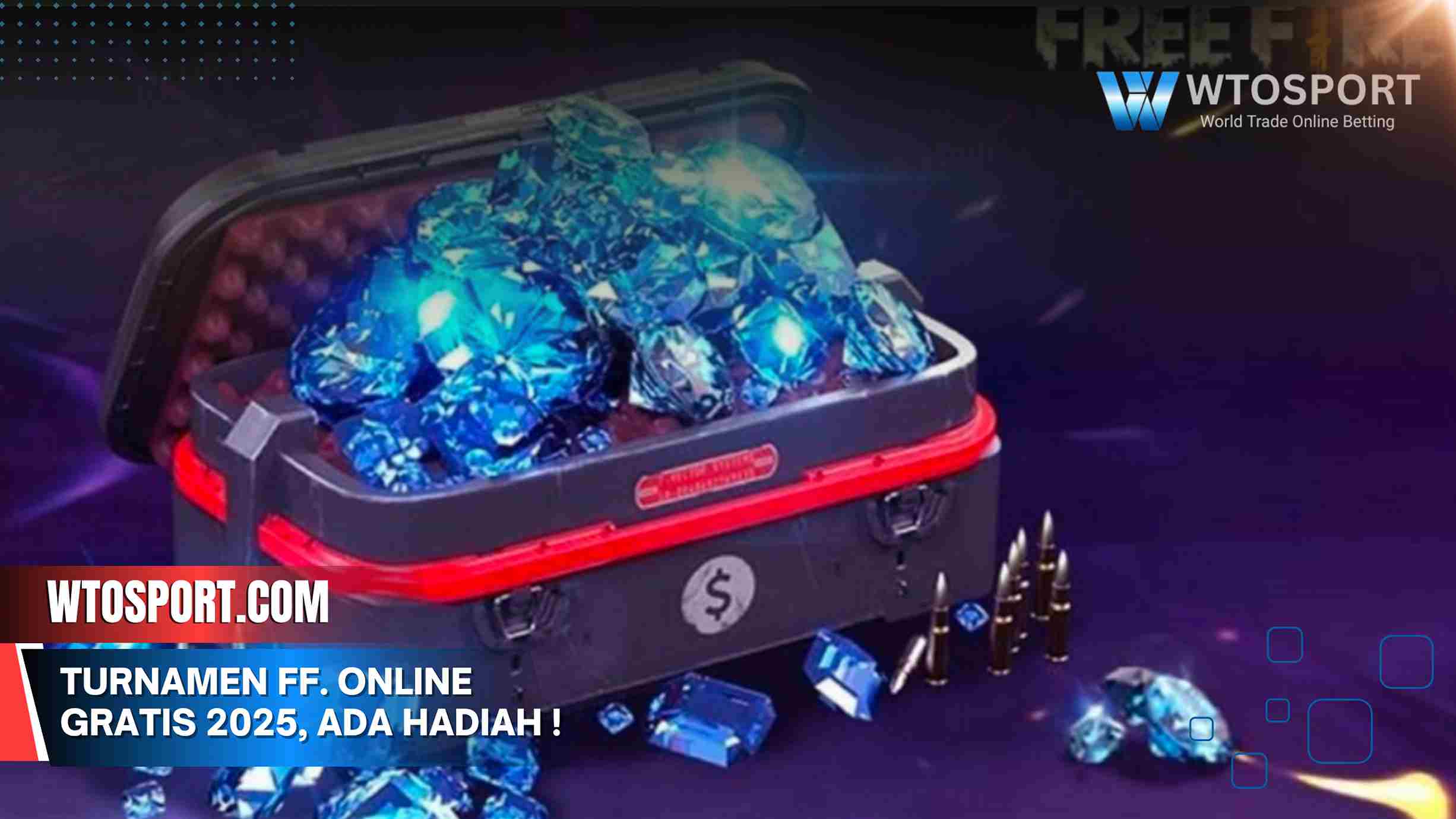 Turnamen ff. Online gratis 2025, Ada Hadiah Diamond!
