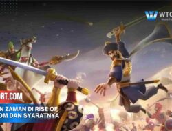Urutan zaman di Rise of kingdom dan Syaratnya, Wajib Tahu