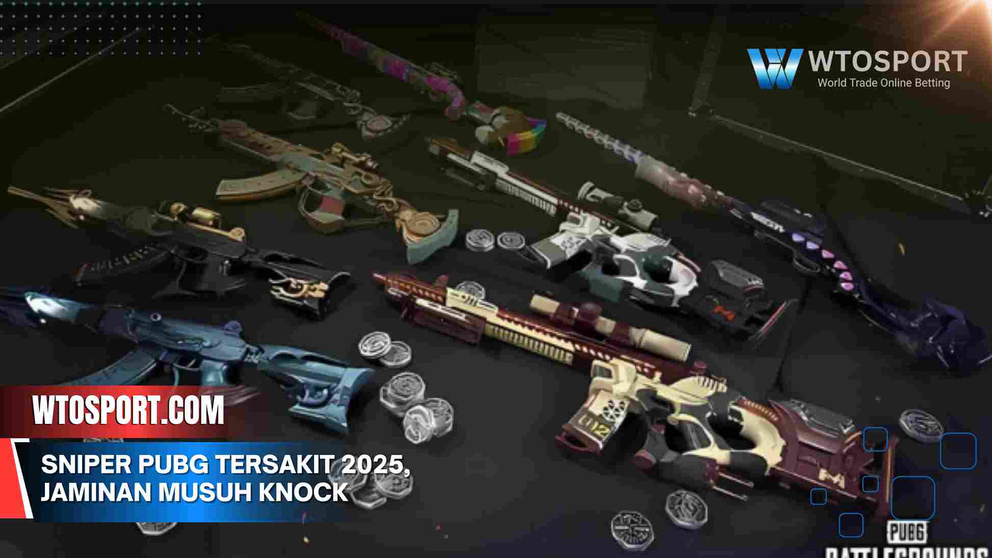 Sniper pubg tersakit 2025, Jaminan Musuh Langsung Knock