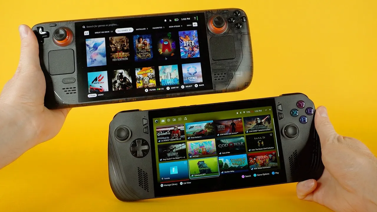 Steam Deck OLED vs ROG Ally: Pilih Mana untuk Gaming 2025?