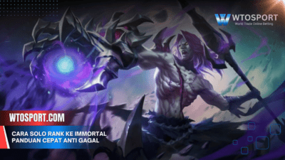 Cara Solo Rank ke Immortal Panduan Cepat Anti Gagal 2025