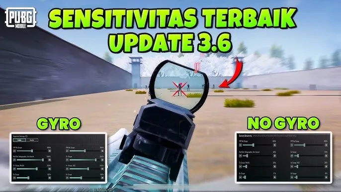 Kode sensitivitas PUBG gyro Android 2025, juara mudah