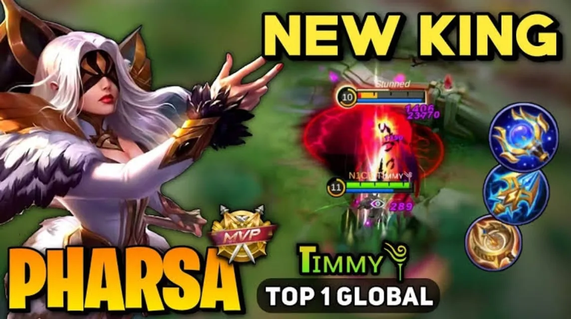Build Pharsa tersakit 2025: Tips pro player untuk auto win