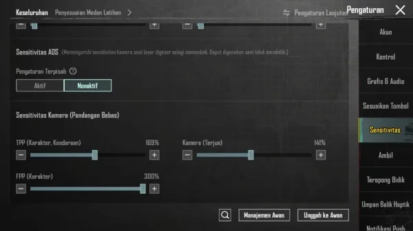Setting PUBG aim lurus no recoil, terbaik di 2025