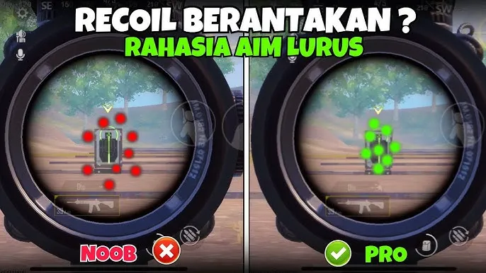 Temukan perbandingan detail kontrol setiap jenis senjata.