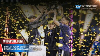 Daftar Juara EWC FF: Siapa Saja Pemenang Sejak Awal?