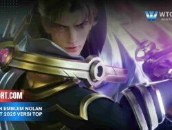 Item dan emblem nolan tersakit 2025 Versi Top Global