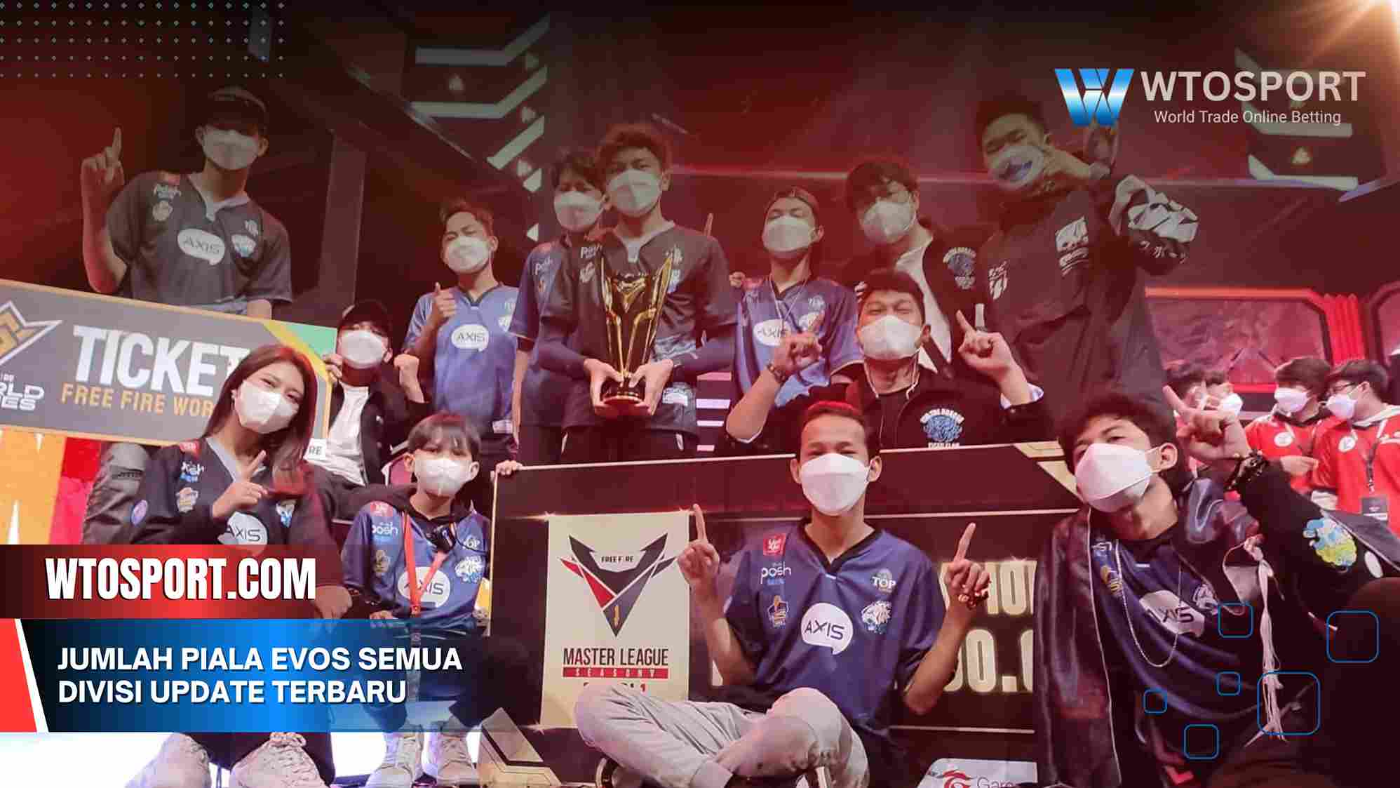 Jumlah piala EVOS semua divisi Update Terbaru Hari Ini