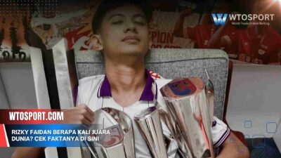 Rizky Faidan Berapa Kali Juara Dunia? Cek Faktanya di Sini