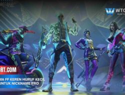 Edit Nama FF Keren Huruf Kecil Diatas untuk Nickname Pro