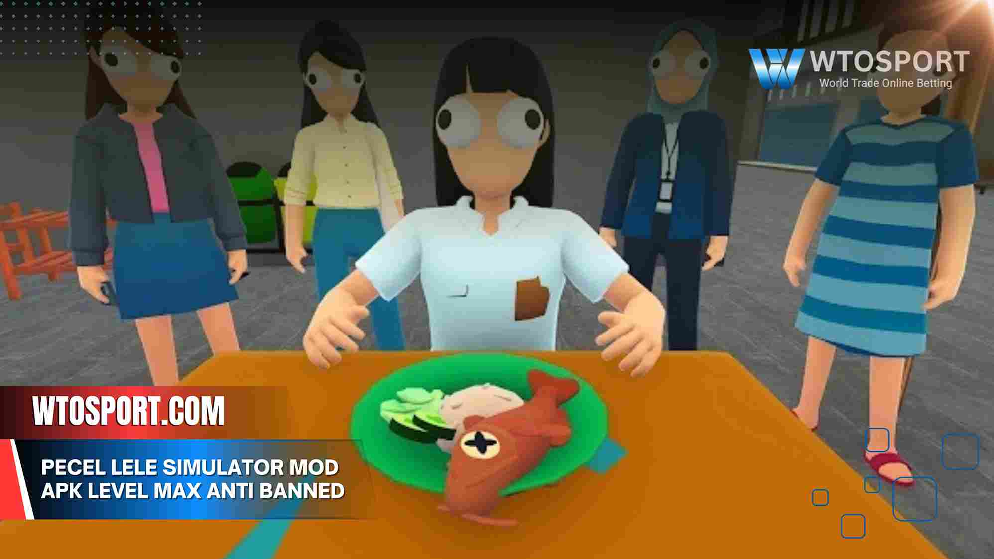 pecel lele simulator mod apk level max anti banned 2025