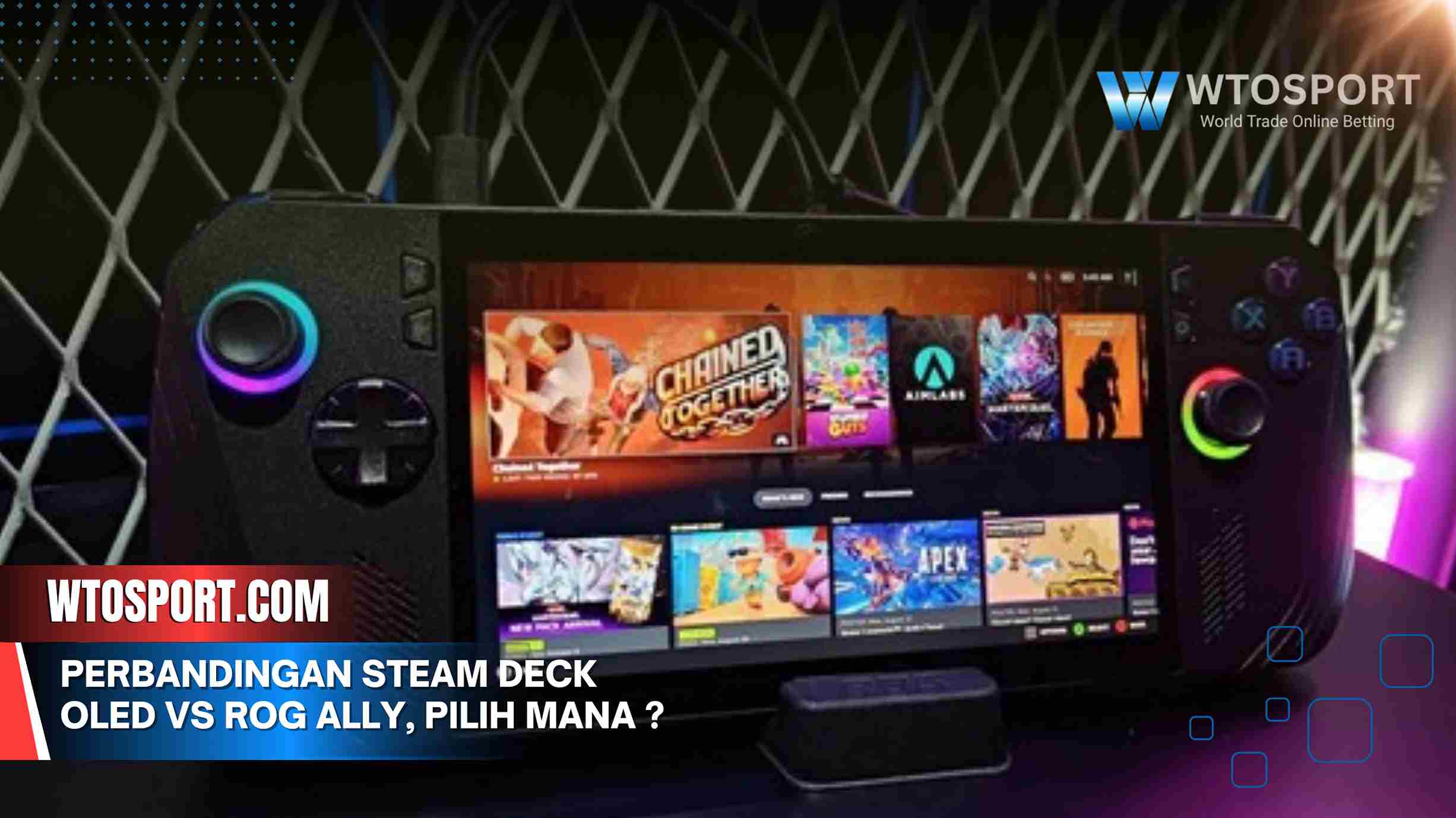 Perbandingan Steam Deck OLED vs ROG Ally, Pilih Mana di 2025?