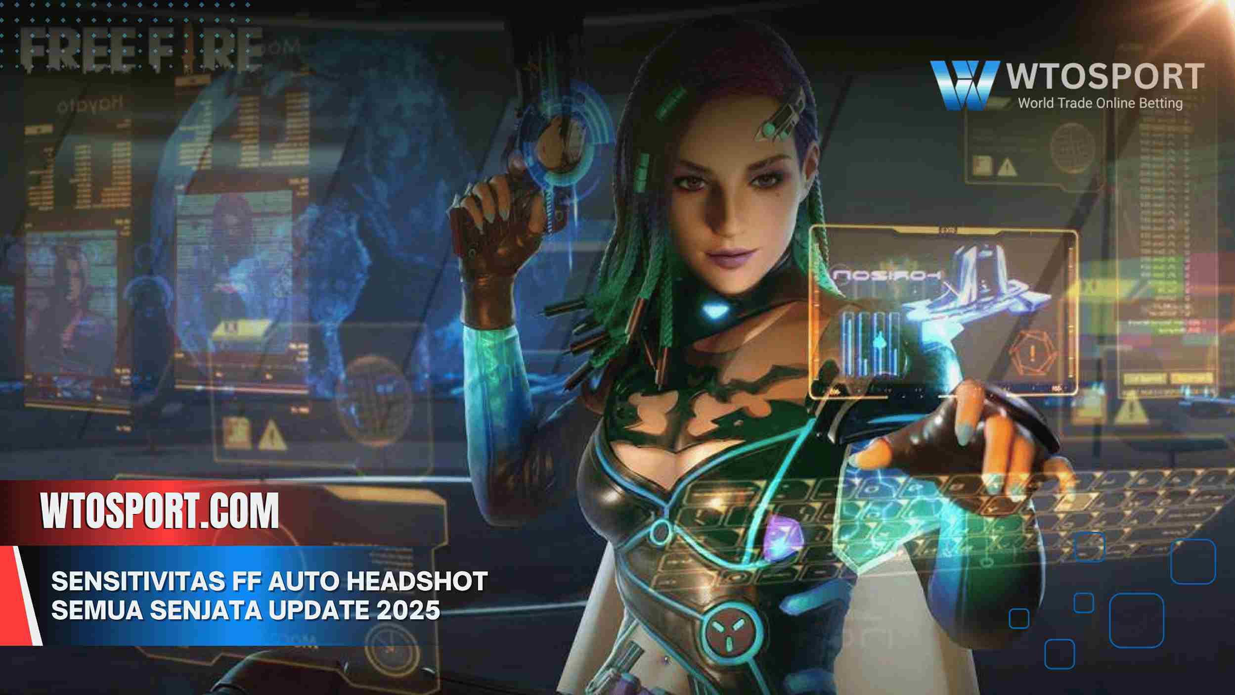 Sensitivitas FF Auto Headshot Semua Senjata Update 2025