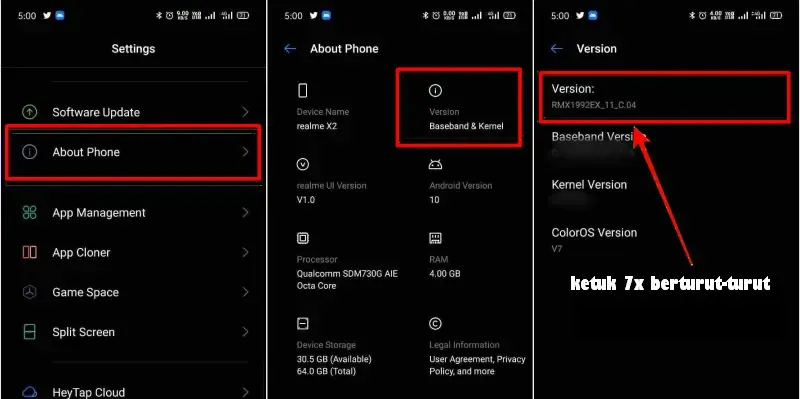 Optimalkan game dengan opsi pengembang, performa top!