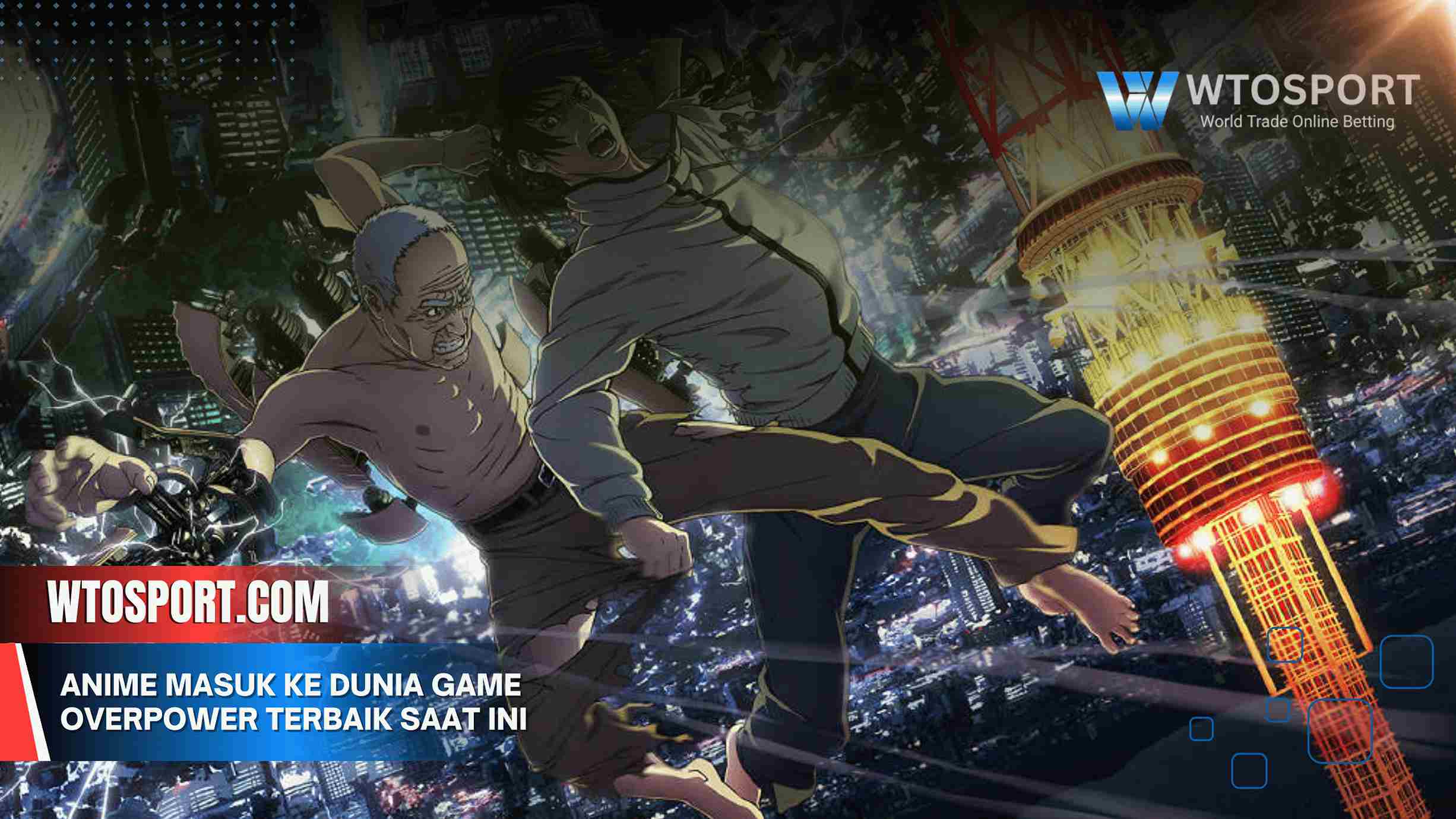 Anime Masuk ke Dunia Game Overpower Terbaik Saat Ini