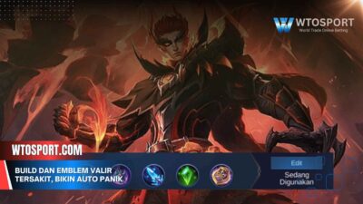 Build dan Emblem Valir Tersakit, Bikin Musuh Auto Panik